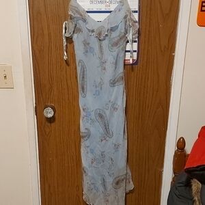 Guess Floral Sheer Dress